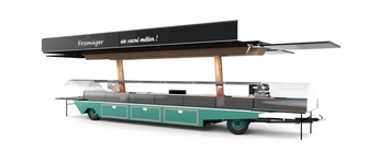 R 6+2 remorque vitrine fromagerie