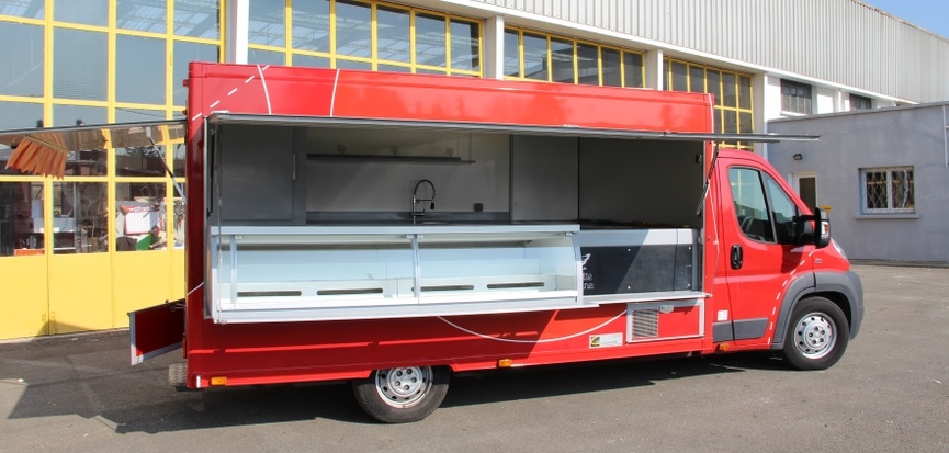 Food truck - Cellule 4.1 M - 12 000 Km - 47 000€