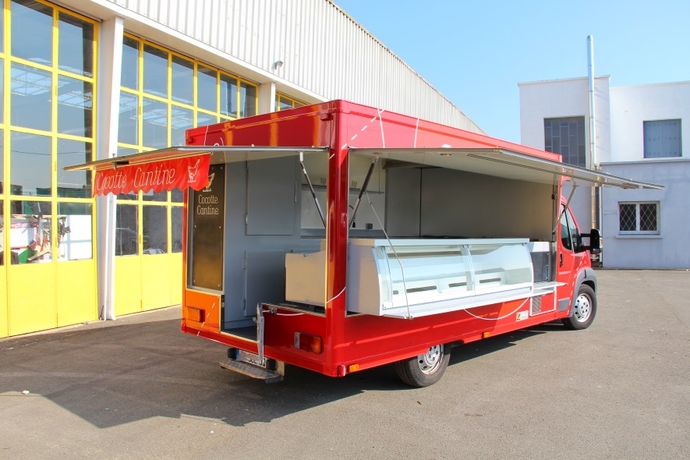 Food truck - Cellule 4.1 M - 12 000 Km - 47 000€