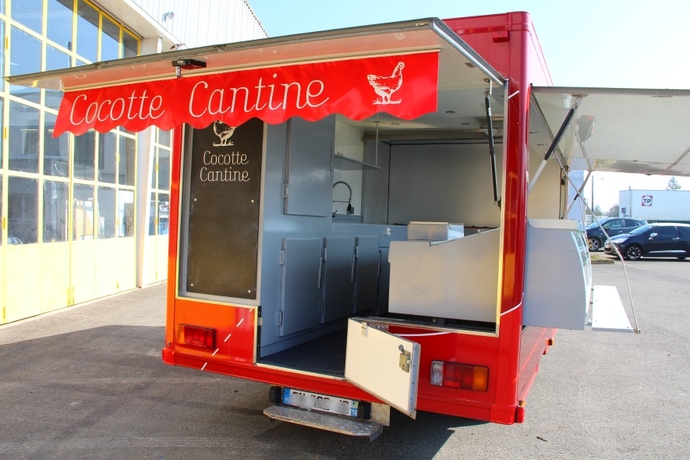Food truck - Cellule 4.1 M - 12 000 Km - 47 000€