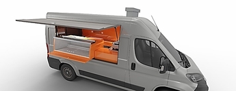 3000 camion Food truck