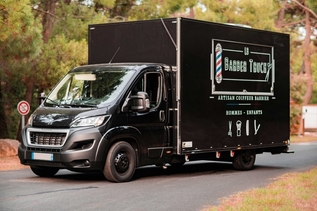 4100 barber truck