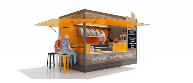 K3700 KIOSQUE BOULANGER SANDWICHS PATISSIER