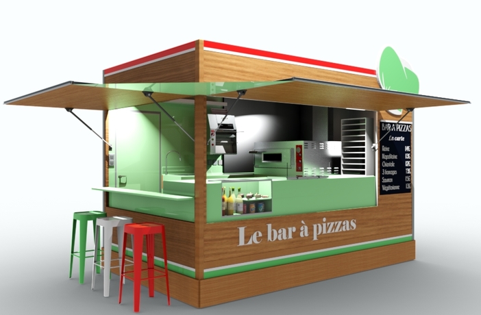 K3700 KIOSQUE PIZZAS