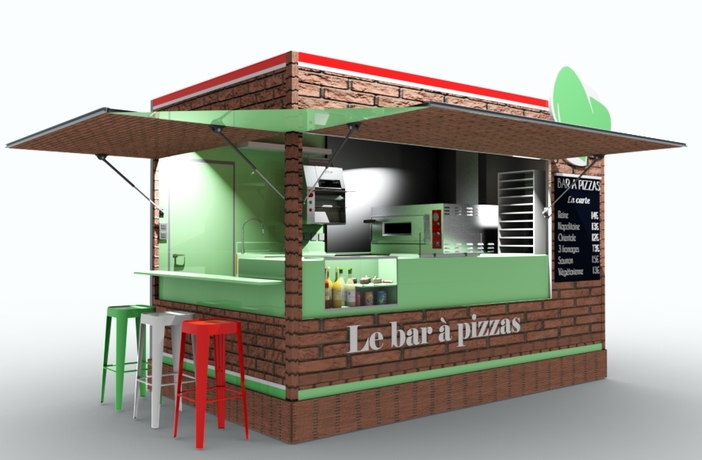 K3700 KIOSQUE PIZZAS