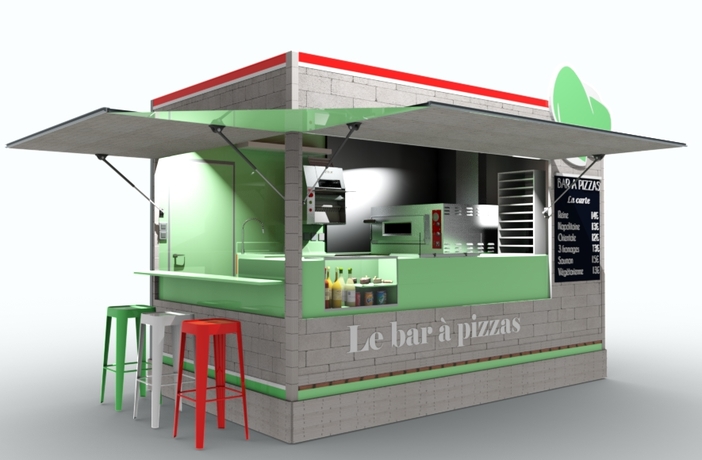 K3700 KIOSQUE PIZZAS