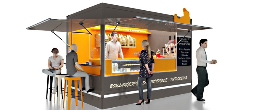 K3700 KIOSQUE BOULANGER SANDWICHS PATISSIER