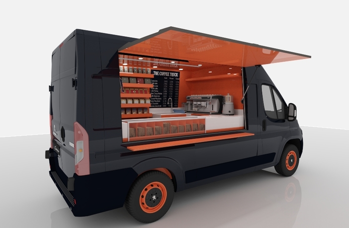 3000 camion Coffee truck