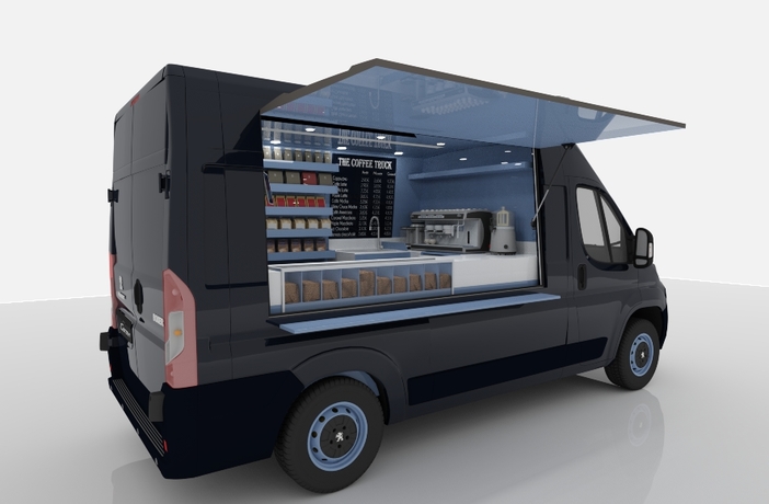 3000 camion Coffee truck