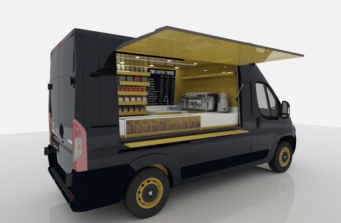 3000 camion Coffee truck