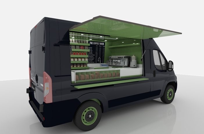 3000 camion Coffee truck