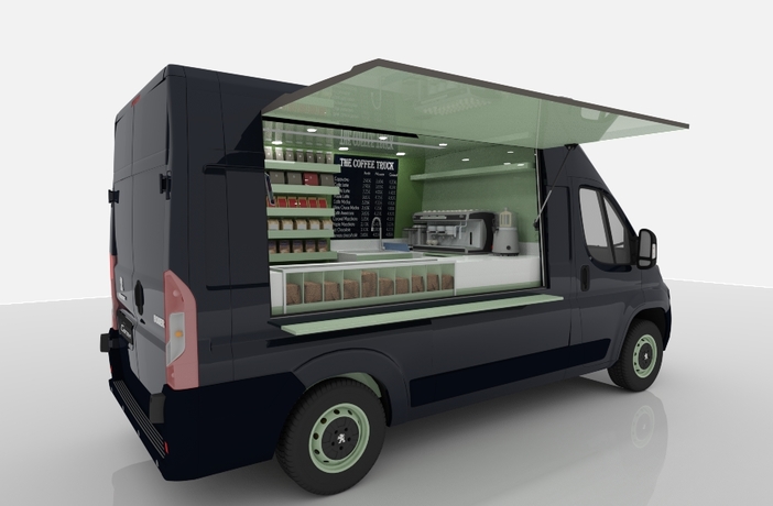 3000 camion Coffee truck