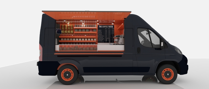 3000 camion Coffee truck