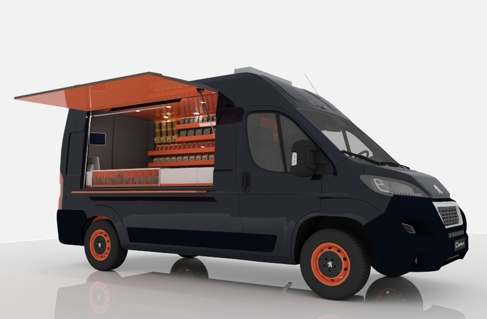3000 camion Coffee truck
