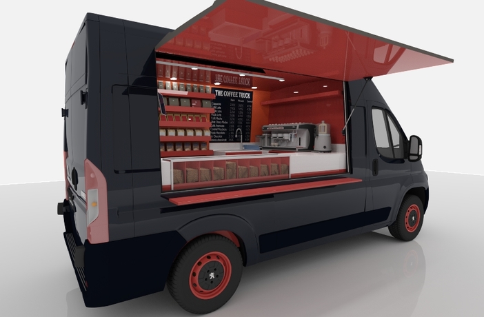 3000 camion Coffee truck
