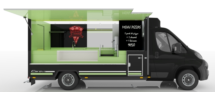 4000 camion Pizza