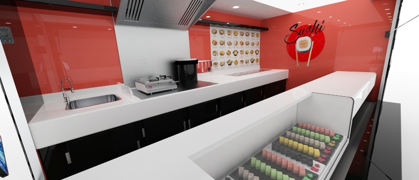 3500 SUSHI TRUCK